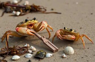 Краб крабу сделал грабли