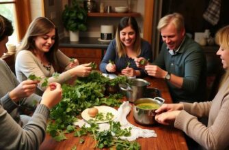 Щиплем щавель мы на щи