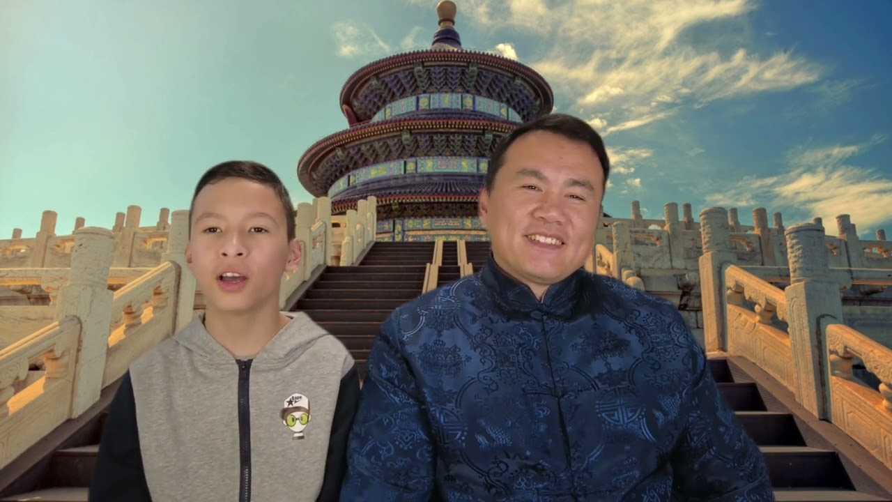 Chinese language. Китайская скороговорка.＂Стих-перевертыш＂